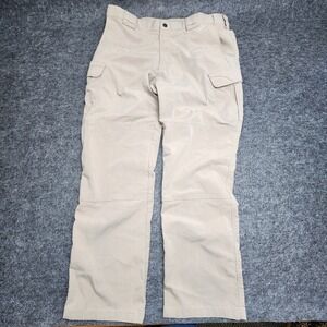 5.11 Mens Tactical Stryke Performance Khaki Cargo Utility Shooting Pants 36x32